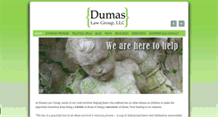 Desktop Screenshot of dumaslawgroup.com